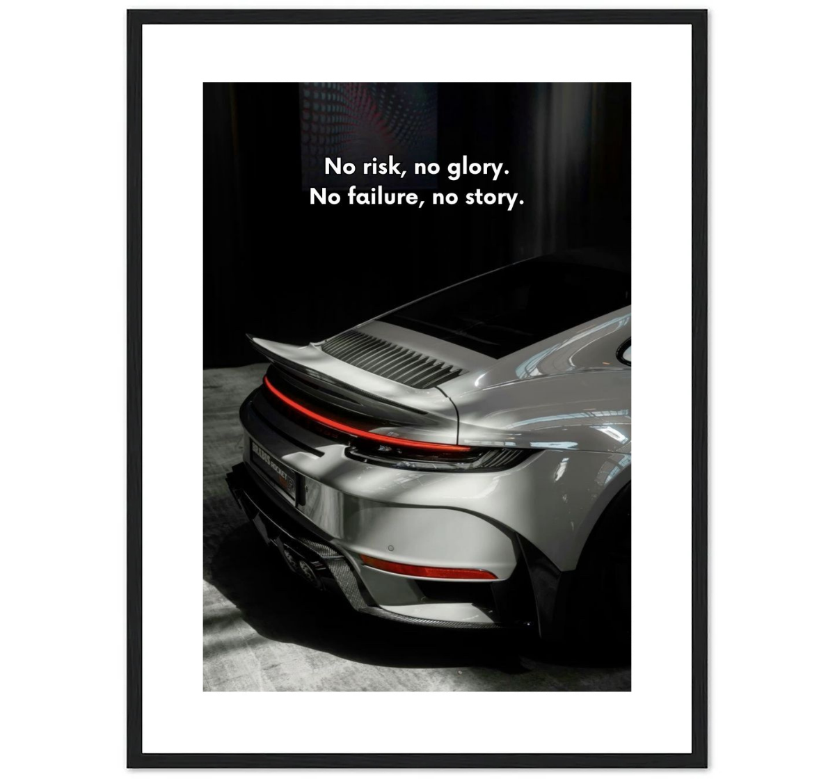 No Risk, No Glory - No Failure, No Story