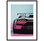 Lamborghini Countach Back - Pink