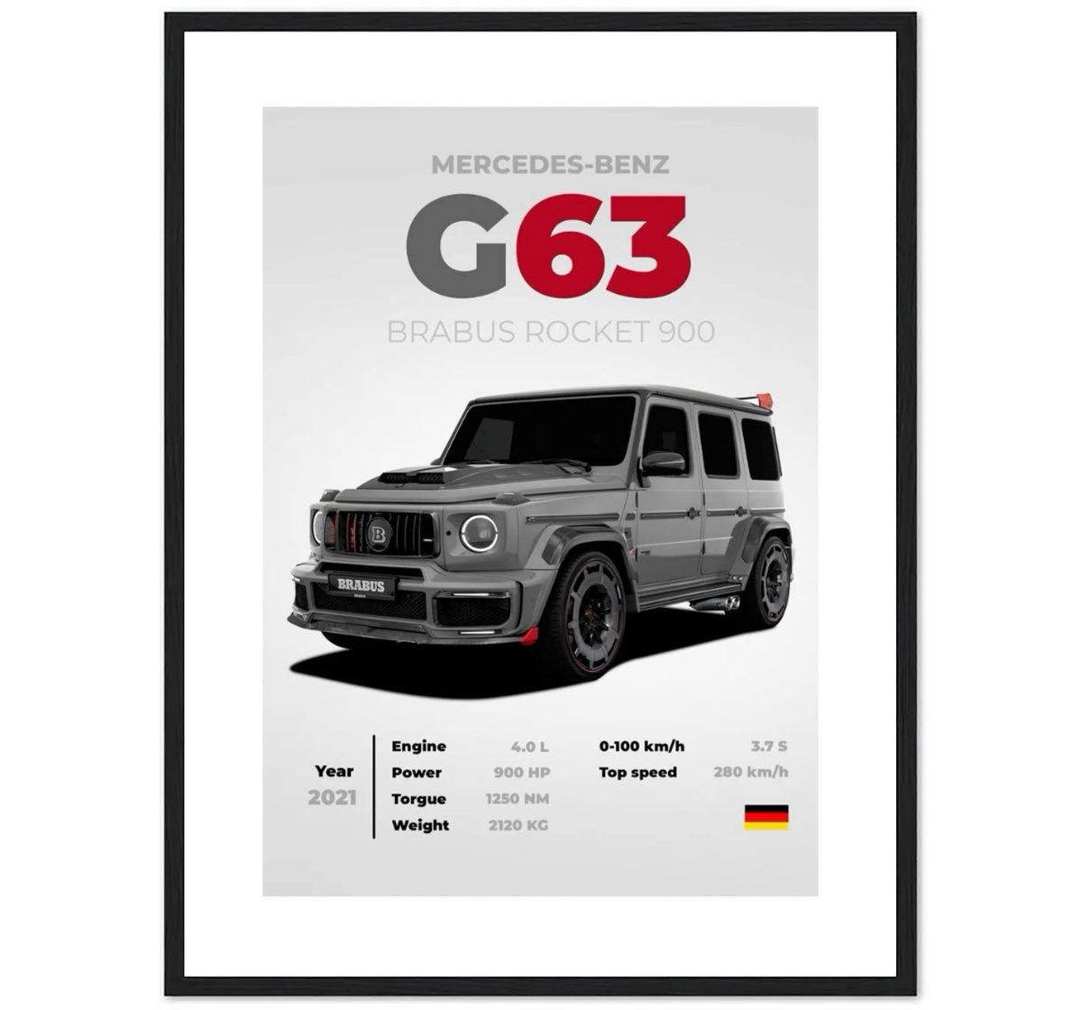 Mercedes-Benz G63 BRABUS ROCKET 900