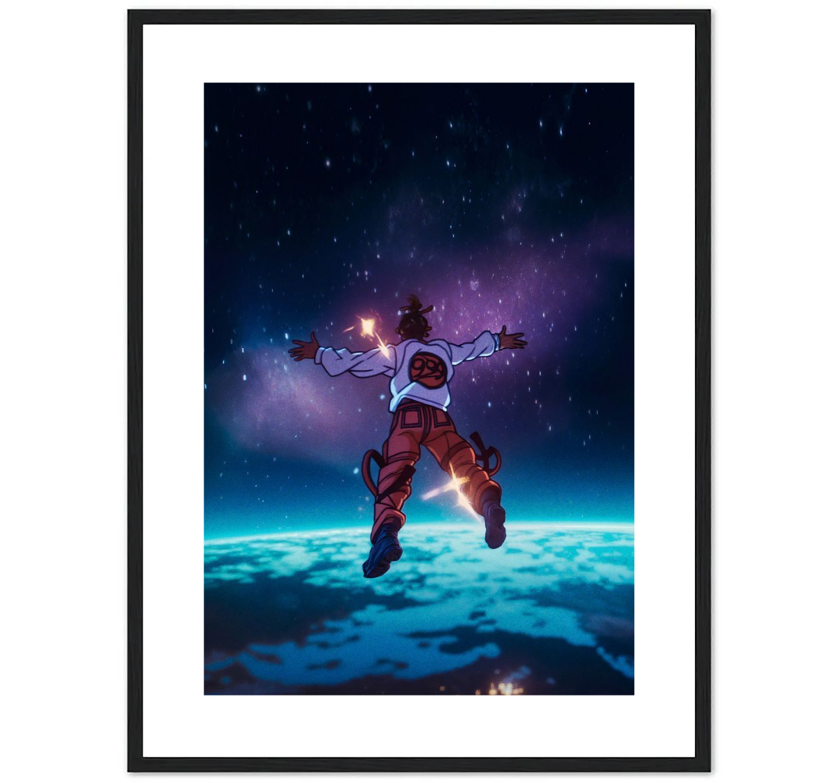Cuadro de Fortnite - Falling In Galaxy