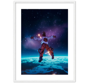 Cuadro de Fortnite - Falling In Galaxy