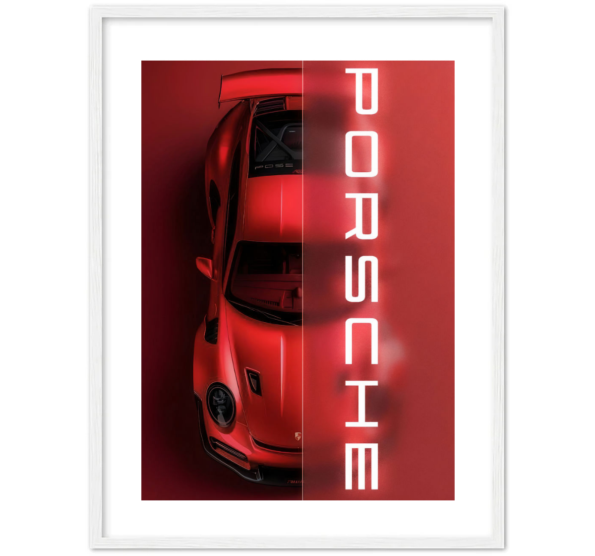 Porsche Rojo