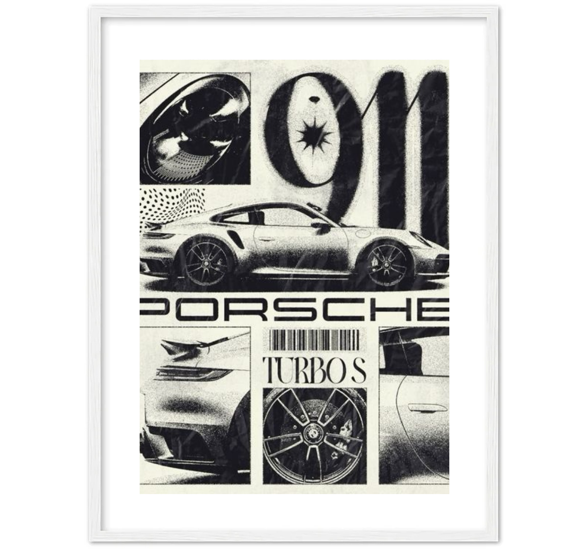 Póster Porsche 911 Turbo