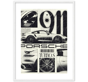 Póster Porsche 911 Turbo