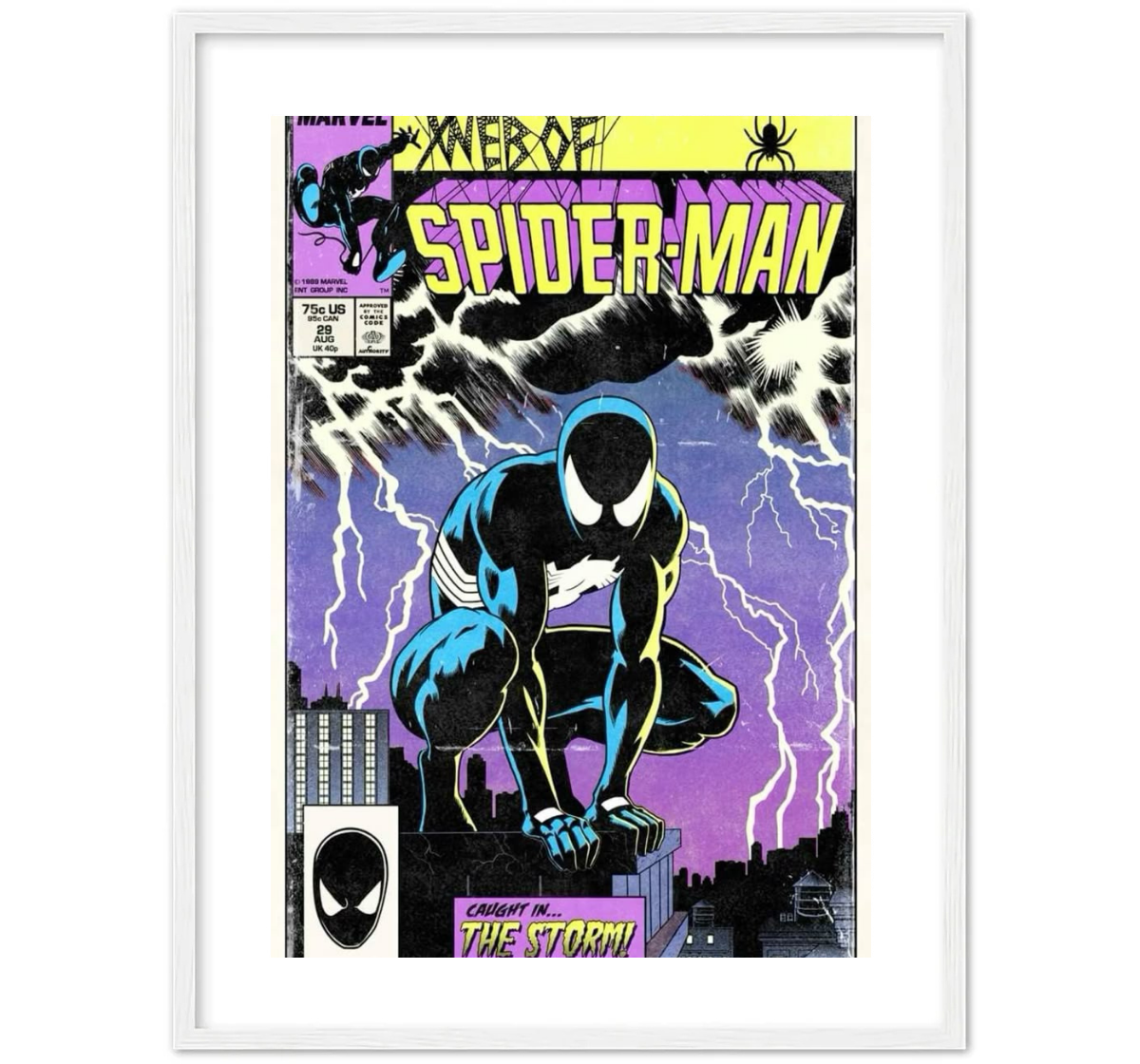 Sipderman Negro - Portada Cómic
