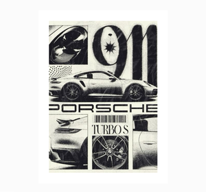 Póster Porsche 911 Turbo