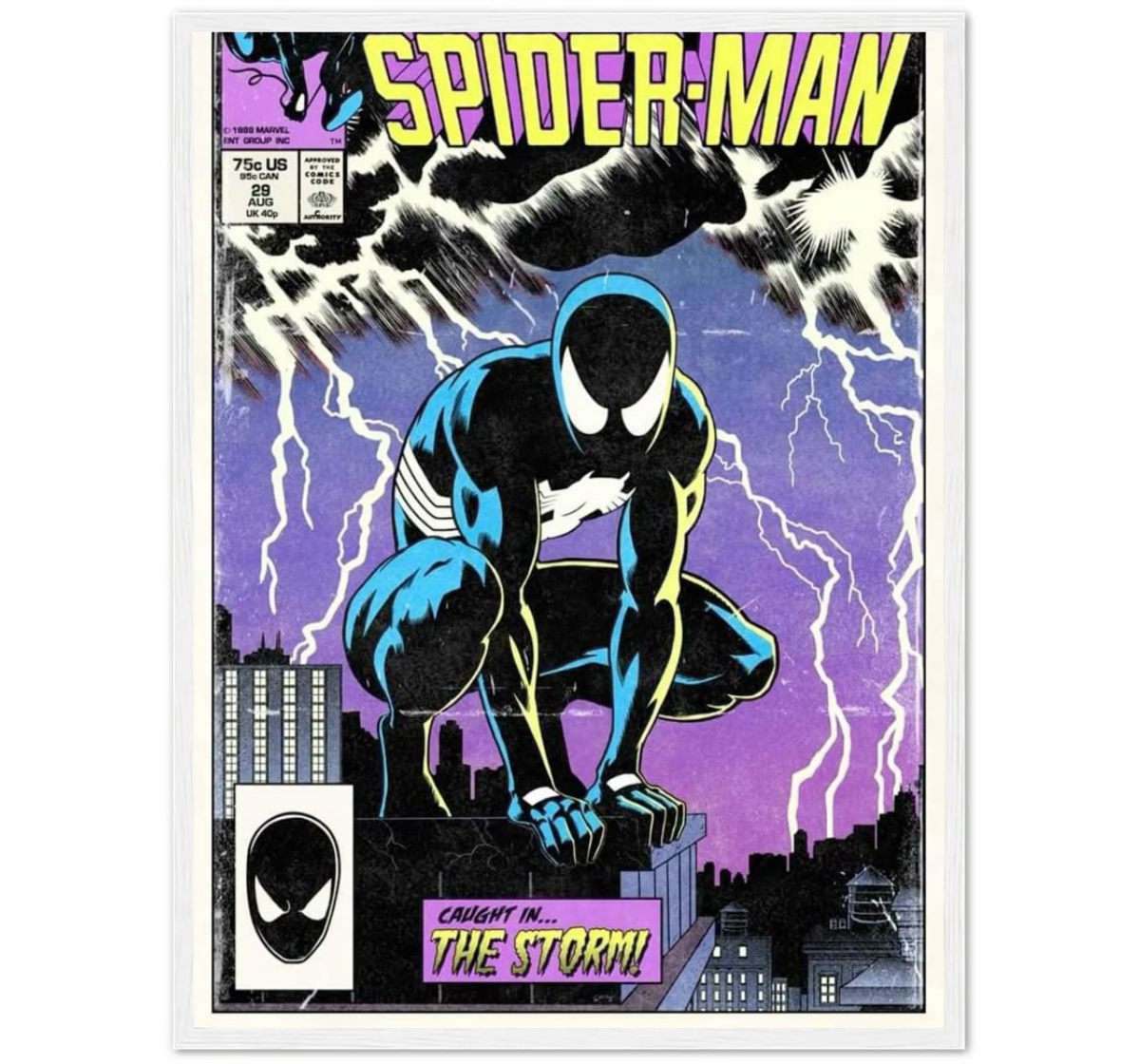 Sipderman Negro - Portada Cómic