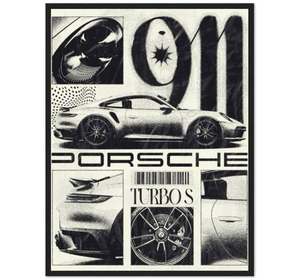 Póster Porsche 911 Turbo