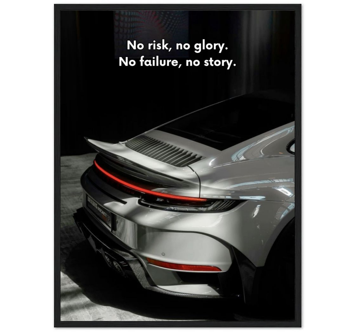 No Risk, No Glory - No Failure, No Story