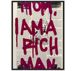 MOM, I AM A RICH MAN.