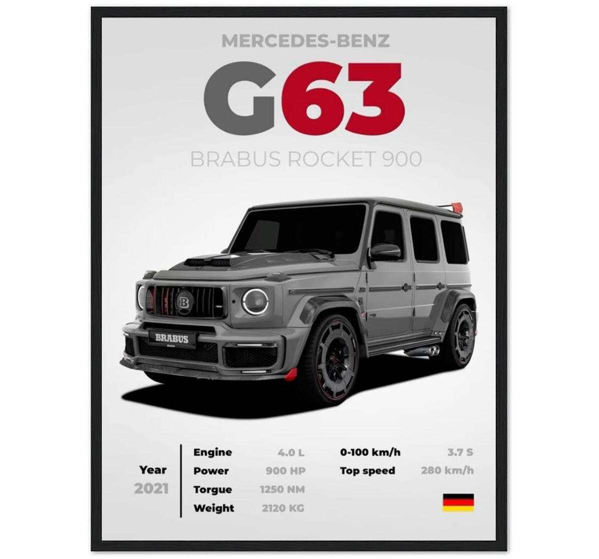 Mercedes-Benz G63 BRABUS ROCKET 900