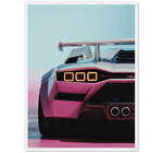 Lamborghini Countach Back - Pink