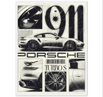 Póster Porsche 911 Turbo