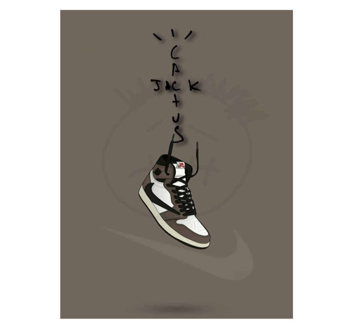Air Jordan 1 Retro High Travis Scott - Cactus Jack
