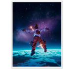 Cuadro de Fortnite - Falling In Galaxy