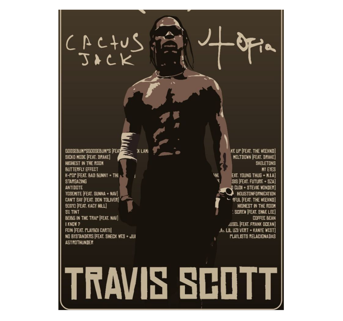 Travis Scott - UTOPIA x JACK CACTUS