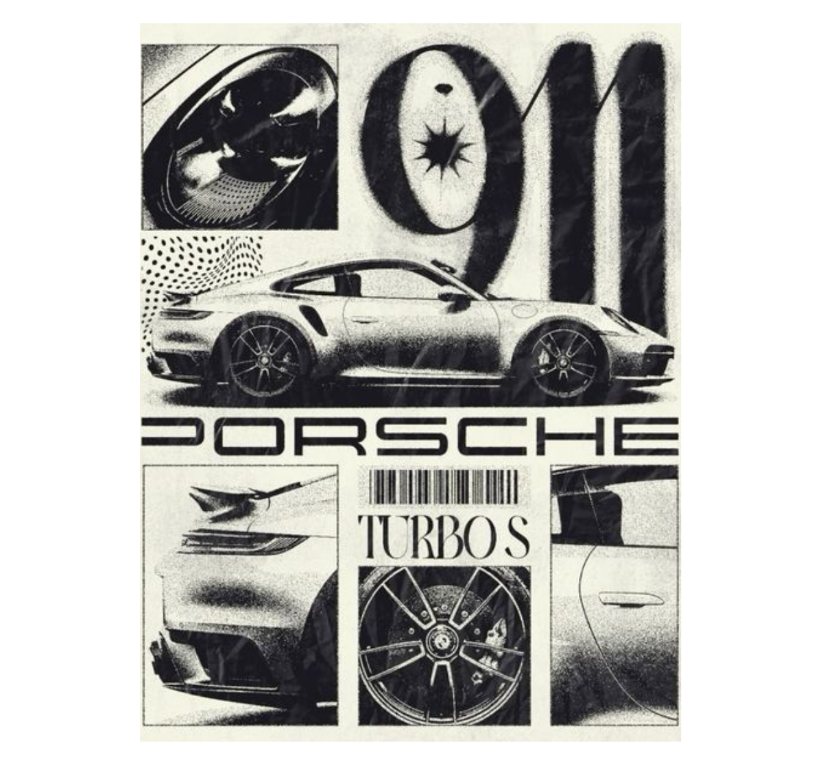 Póster Porsche 911 Turbo