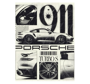 Póster Porsche 911 Turbo