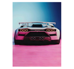 Lamborghini Countach Front - Pink