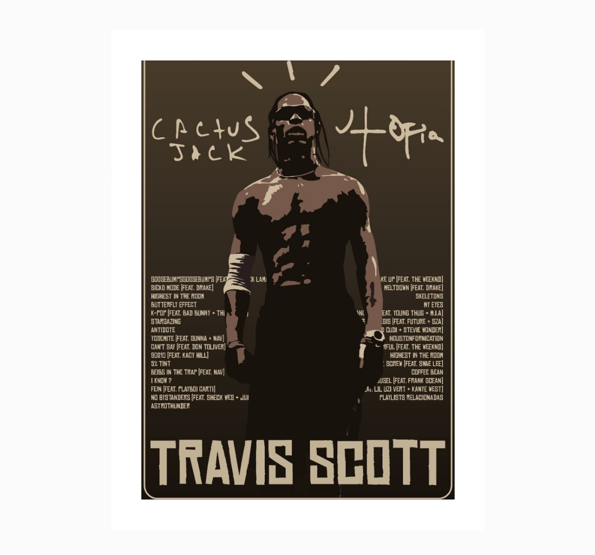 Travis Scott - UTOPIA x JACK CACTUS